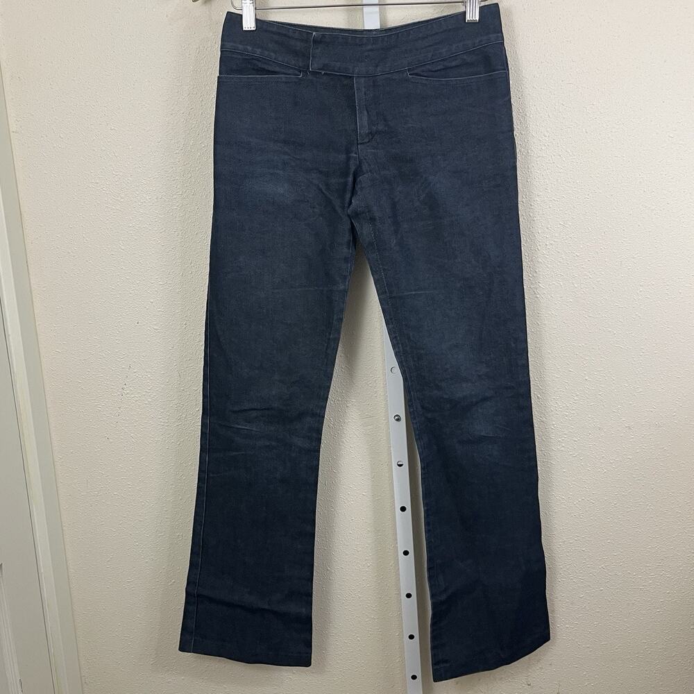 YaYa Dark Wash Low Rise Bootcut Jeans Womens Size 4 Made in Los Angeles Y2K